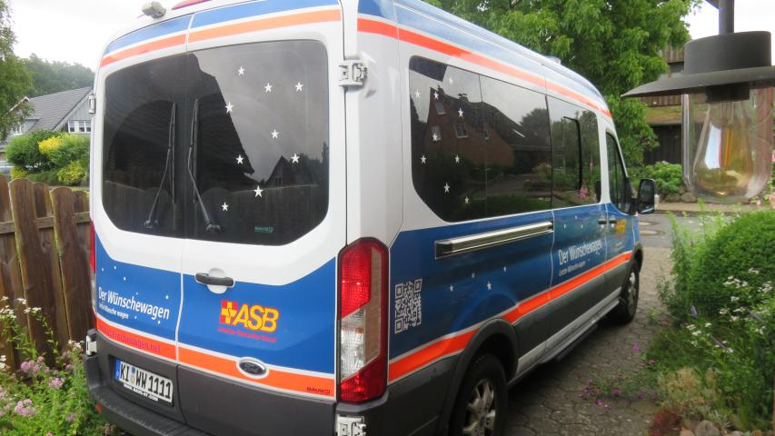 Wunschfahrt zum Garten der Freundin