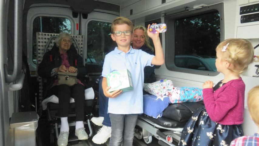 Wunschfahrt zur Einschulung des Urenkels